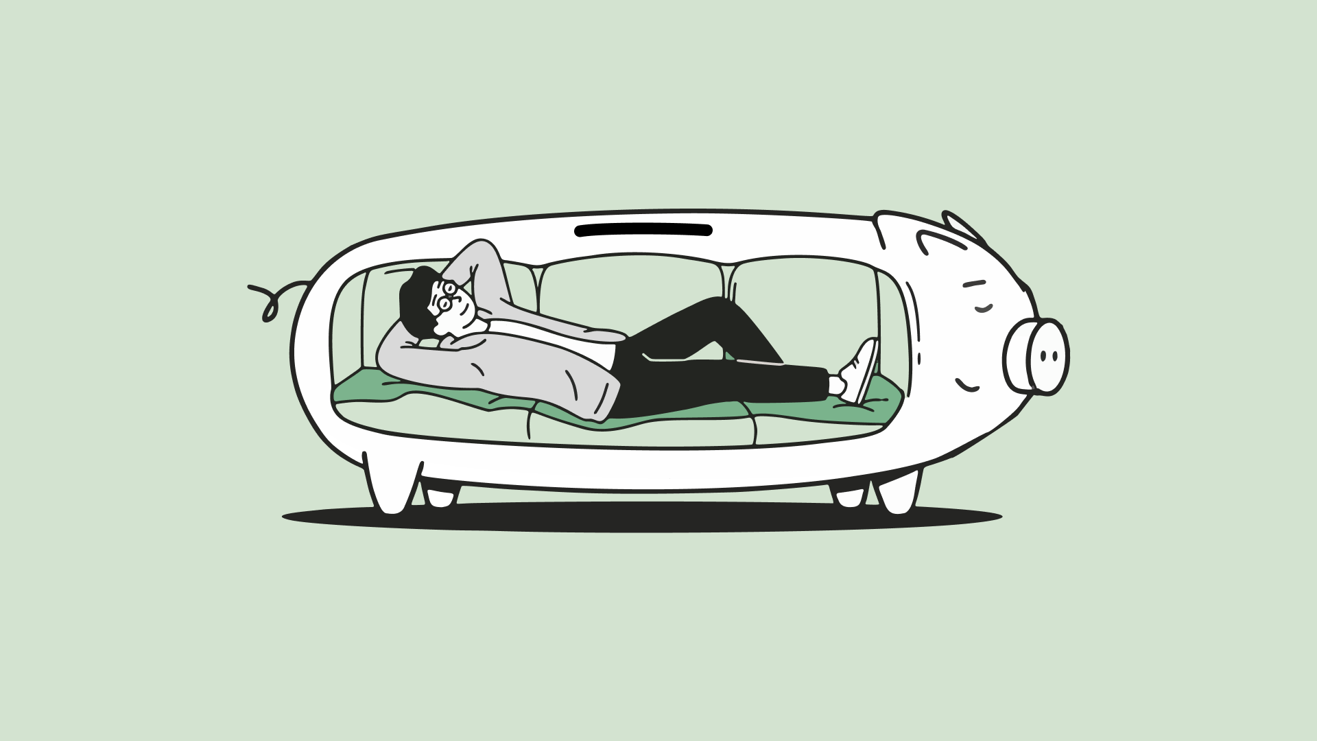 Illustration af pensionsalder Illustration af pensionsalder